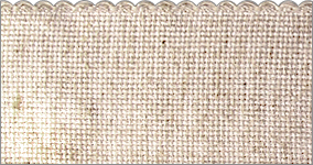 Material, Bänder, Stickband Aida 08 cm